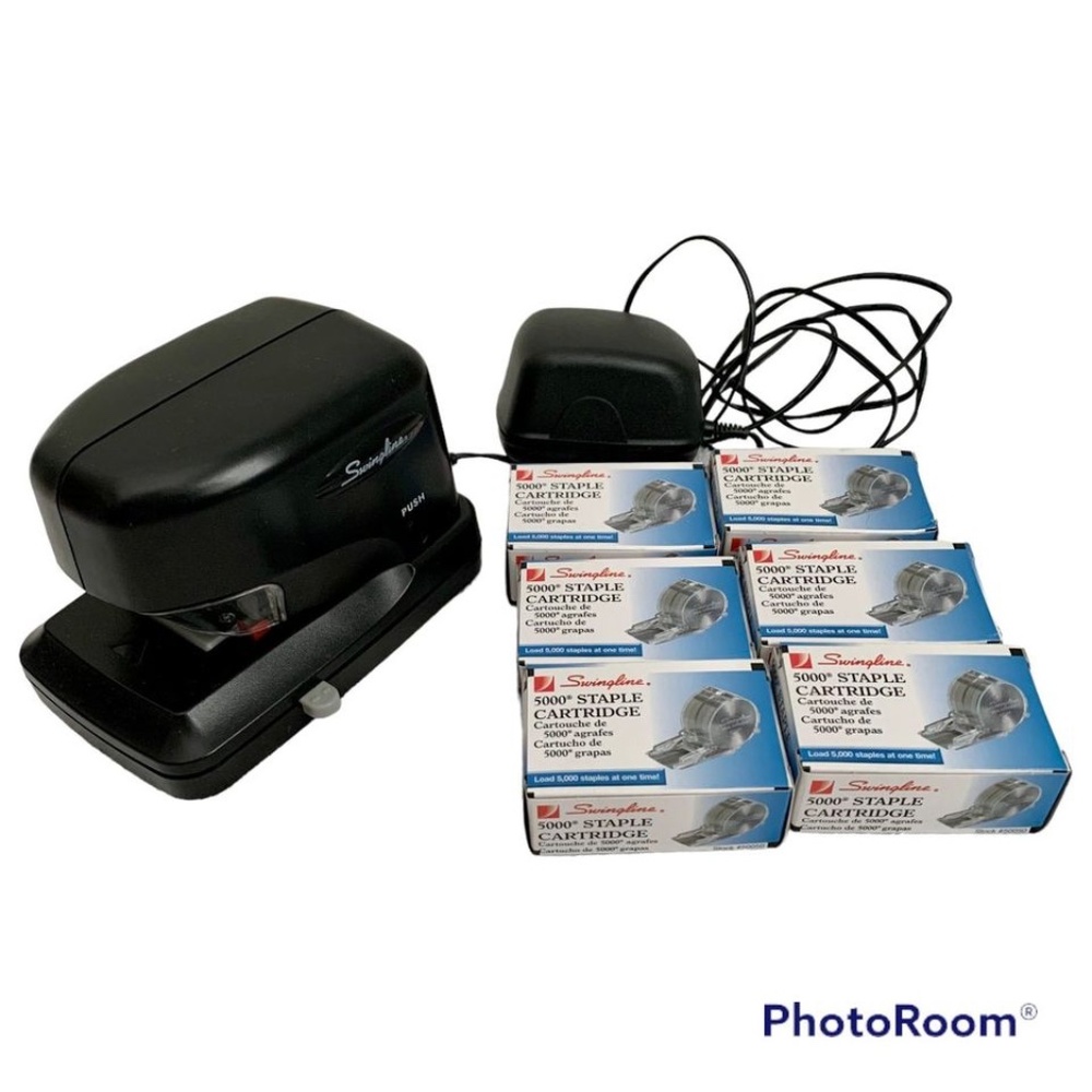 Swingline Electric Stapler 69008 - High Volume 30 Sheet Cap - 6 Packs of Staples